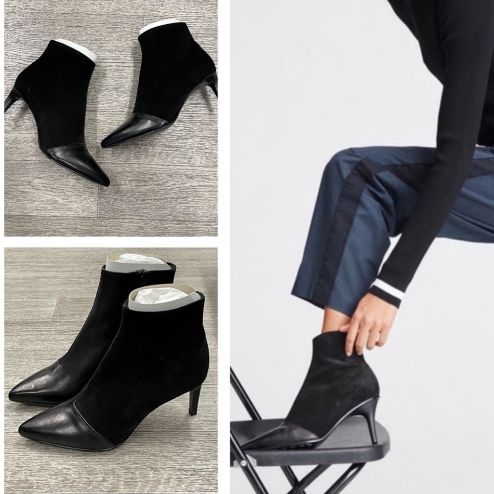 Rag&Bone Beha Leather/Suede Boot in Black Multi Size-USA 11/EU 41 NWT
